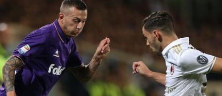 Fiorentina, cu Tatarusanu integralist, a remizat cu Milan in Serie A, scor 0-0